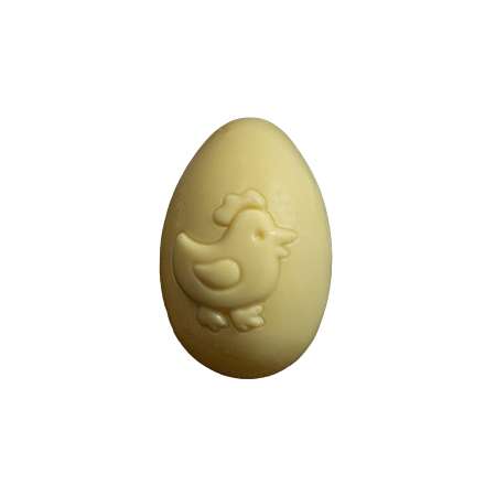 Шоколадово яйце от бял шоколад