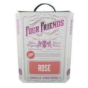 Вино Four Friends Розе 3л