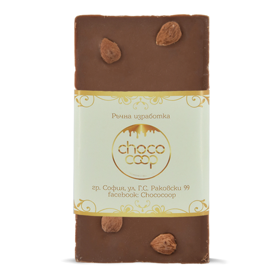 Млечен шоколад с бадем 100 г