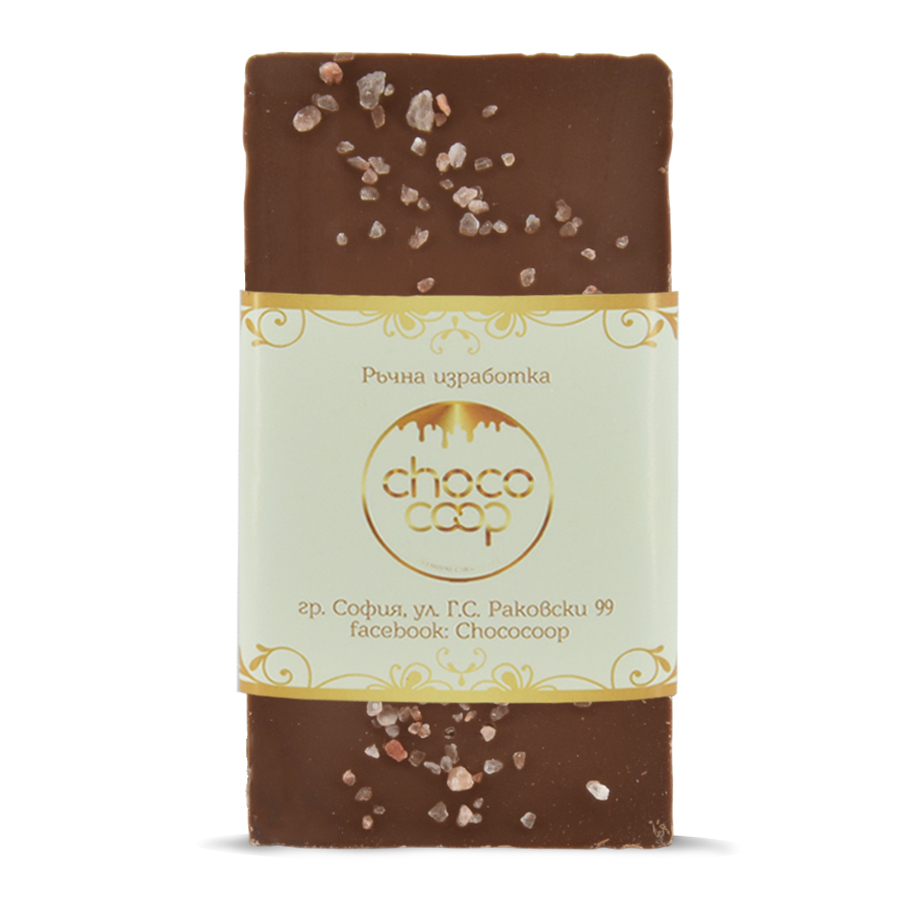 Млечен шоколад с хималайска сол 100 г