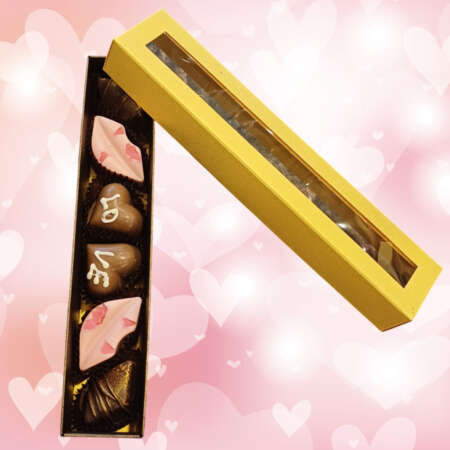 Ръчно изработени бонбони "Love", 6 бр.