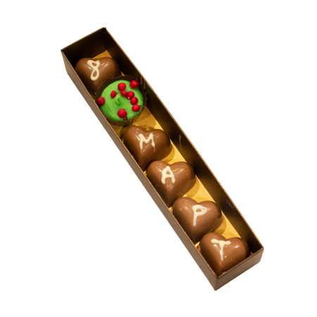 Кутия шоколадови бонбони 8 март