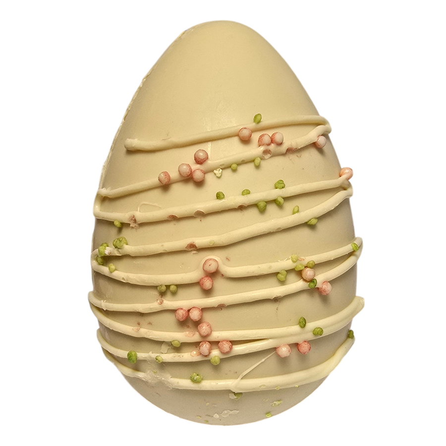 Великденско яйце от бял шоколад 160 г