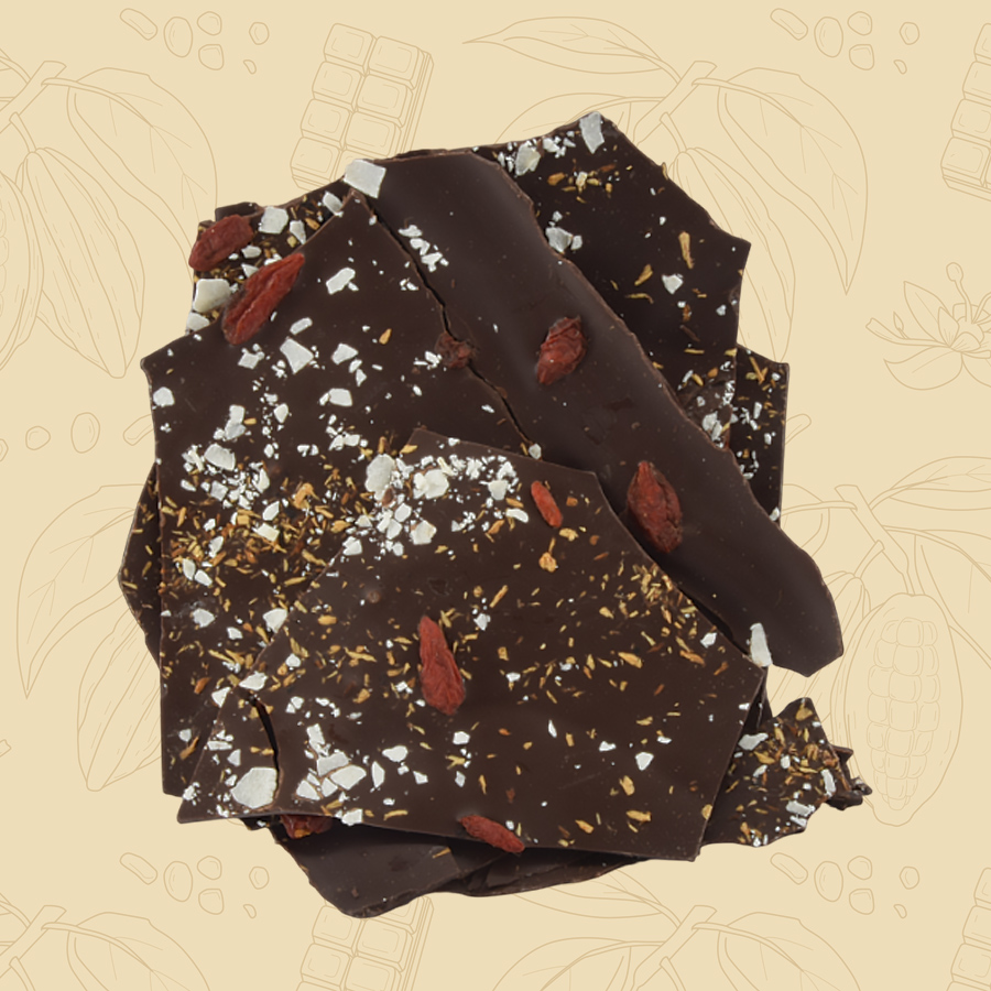 Чипс черен шоколад 54% 150 гр