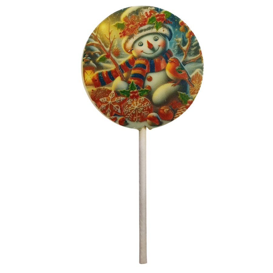 Близалка с картинка „Снежен човек“ 25 Г