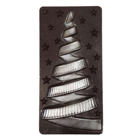 Коледен черен шоколад 54% елха 110 г