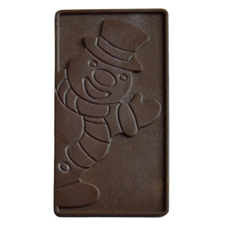 Коледен млечен шоколад снежен човек 110 г