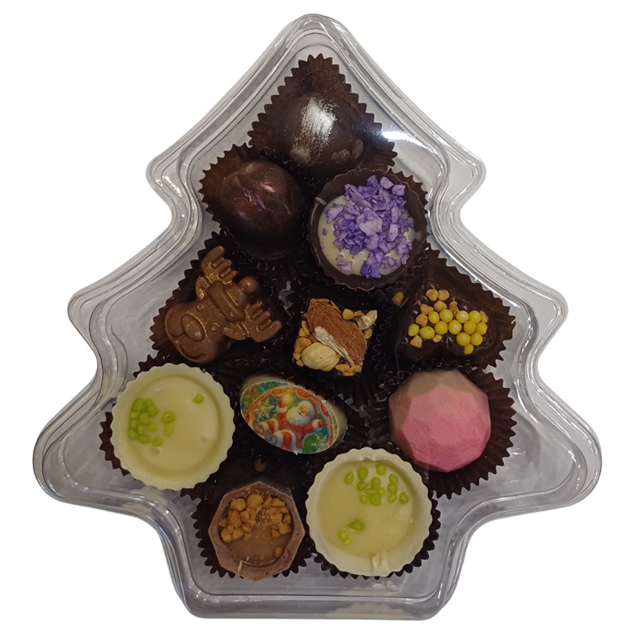 Ръчно изработени бонбони „Асорти“ елха - 11 бр.