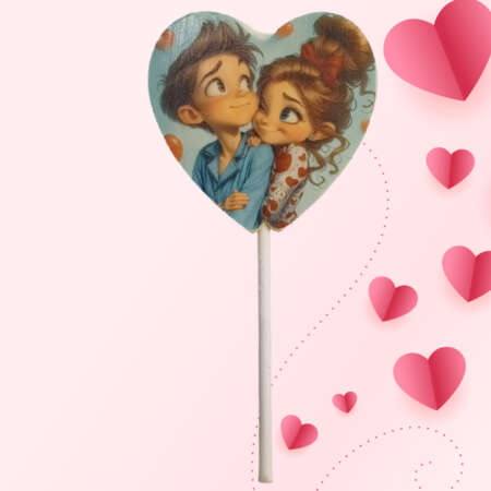 Близалка с картинка Свети Валентин 25 г