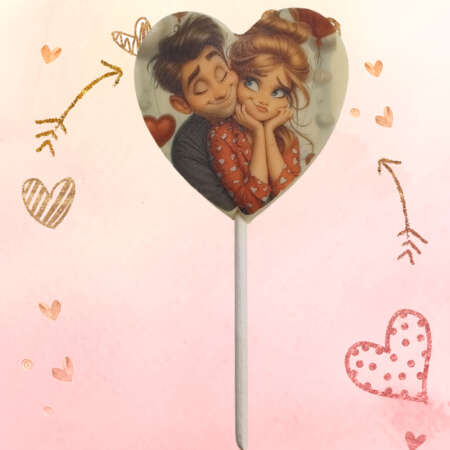 Близалка с картинка Свети Валентин 25 г