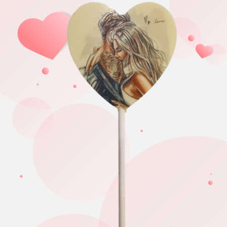 Близалка с картинка Свети Валентин 25 г