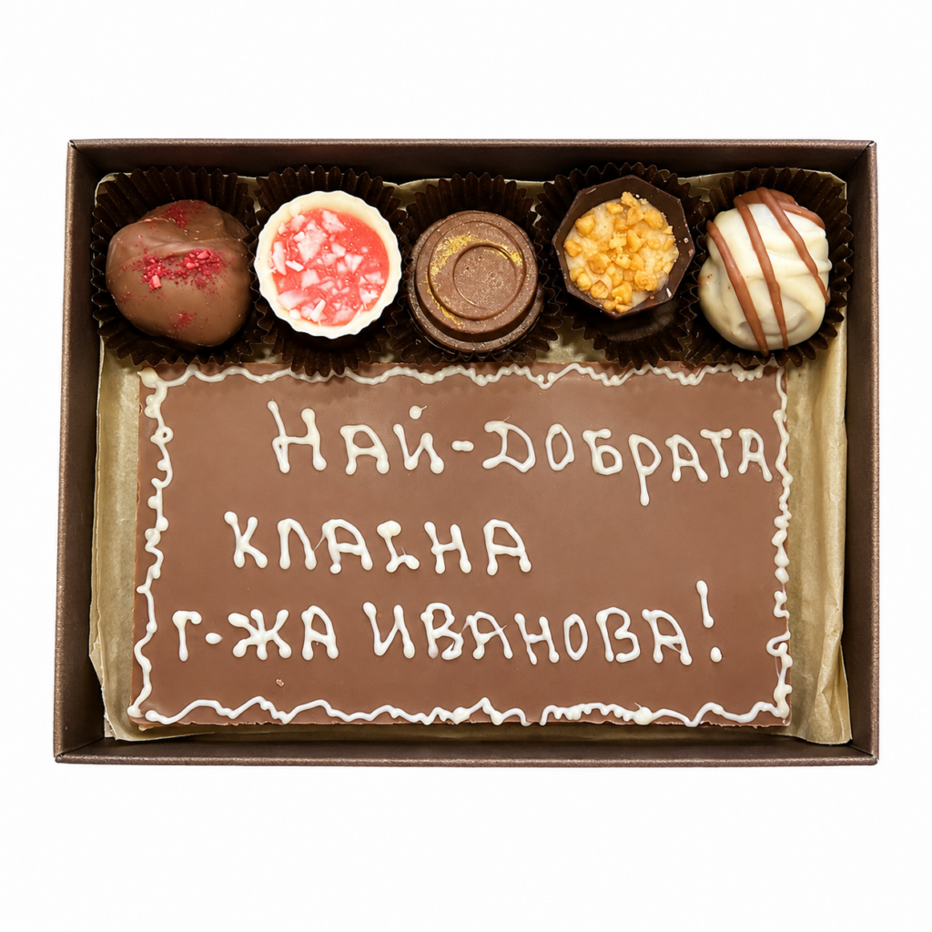 Подаръчна кутия Първи учебен ден